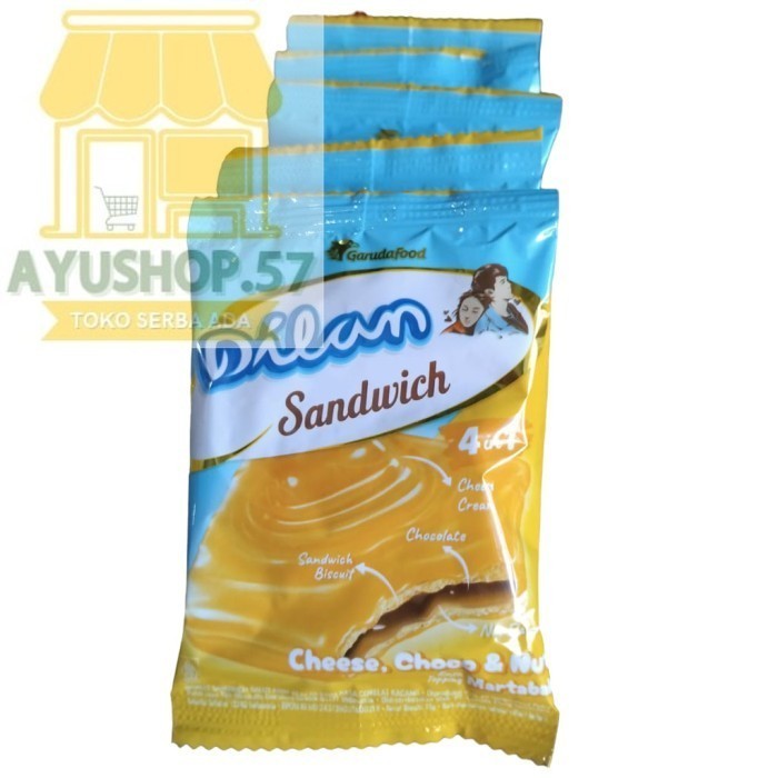 

DILAN SANDWICH 3 IN 1 RENCENG - CHEESE - AYUSHOP57
