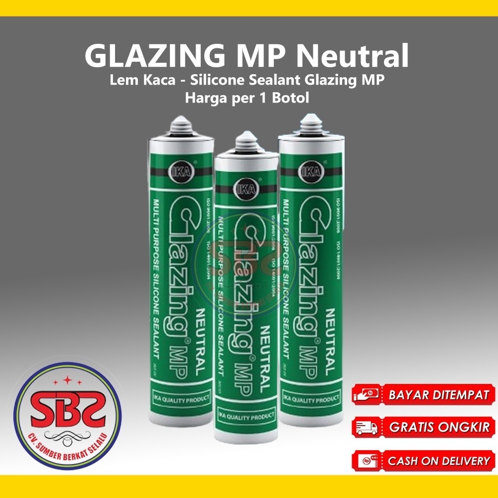 GLAZING MP NEUTRAL - Silicone Sealant GLAZING MP Netral/Lem Kaca Glazing MP