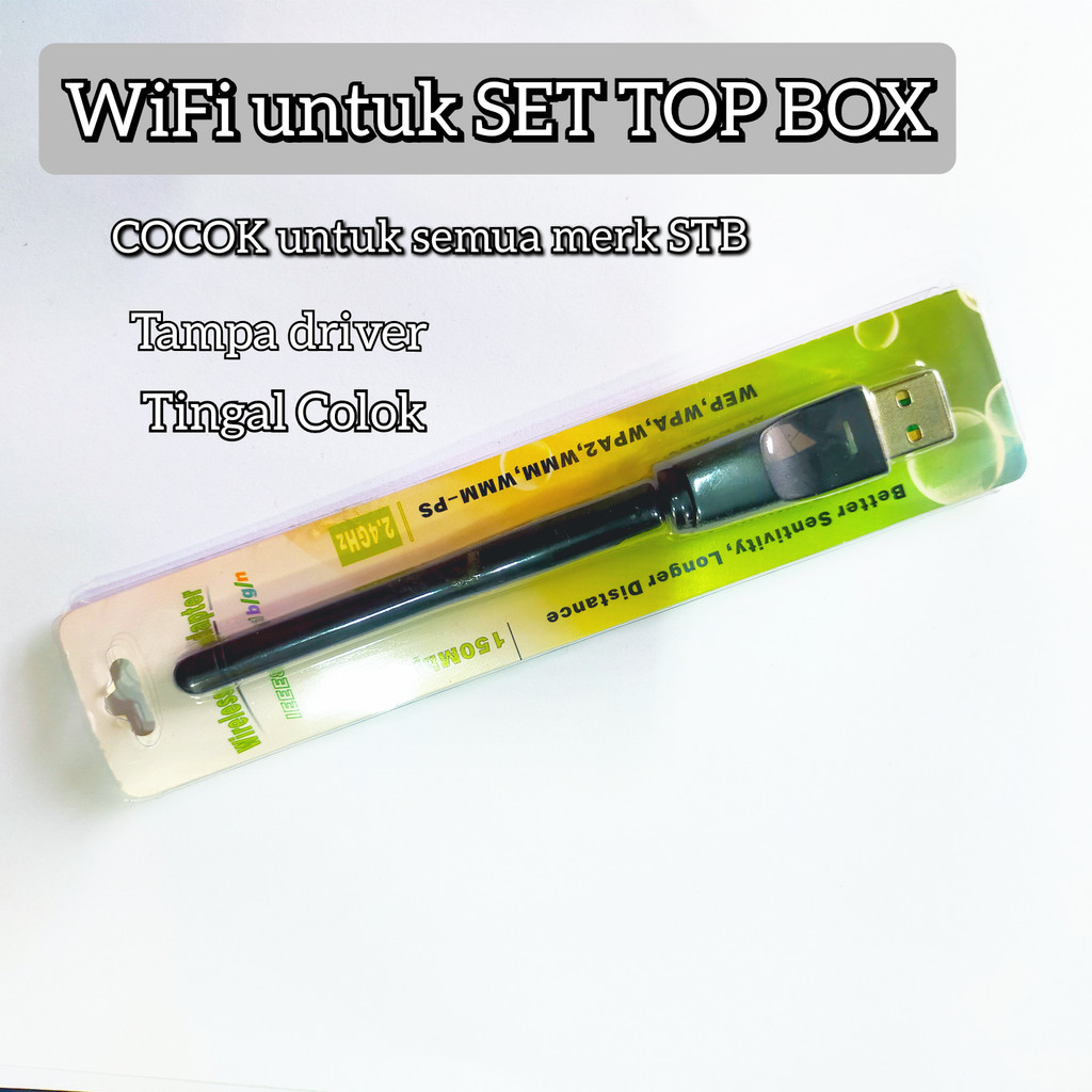 COD WiFi dongle untuk Set top box.  dan modem PC.