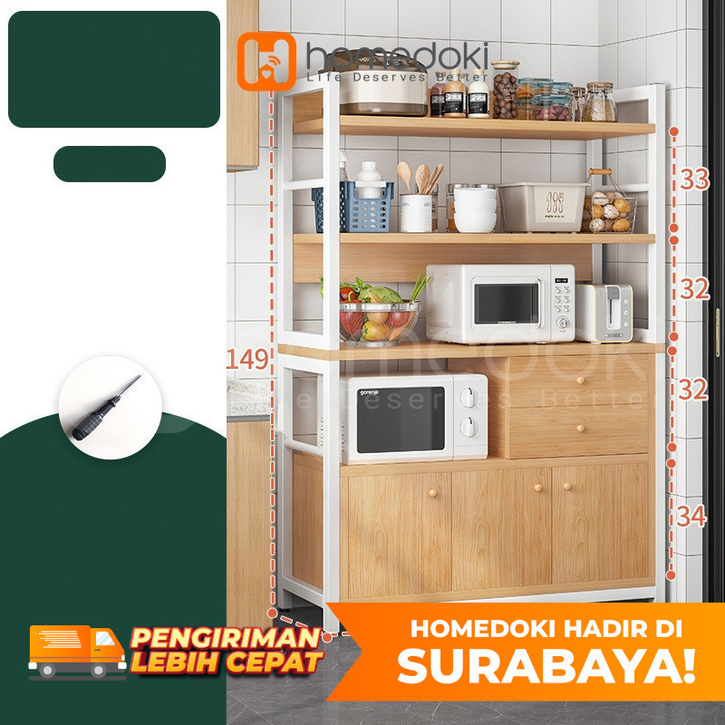 Homedoki Surabaya- Rak/ Penyimpanan Rak