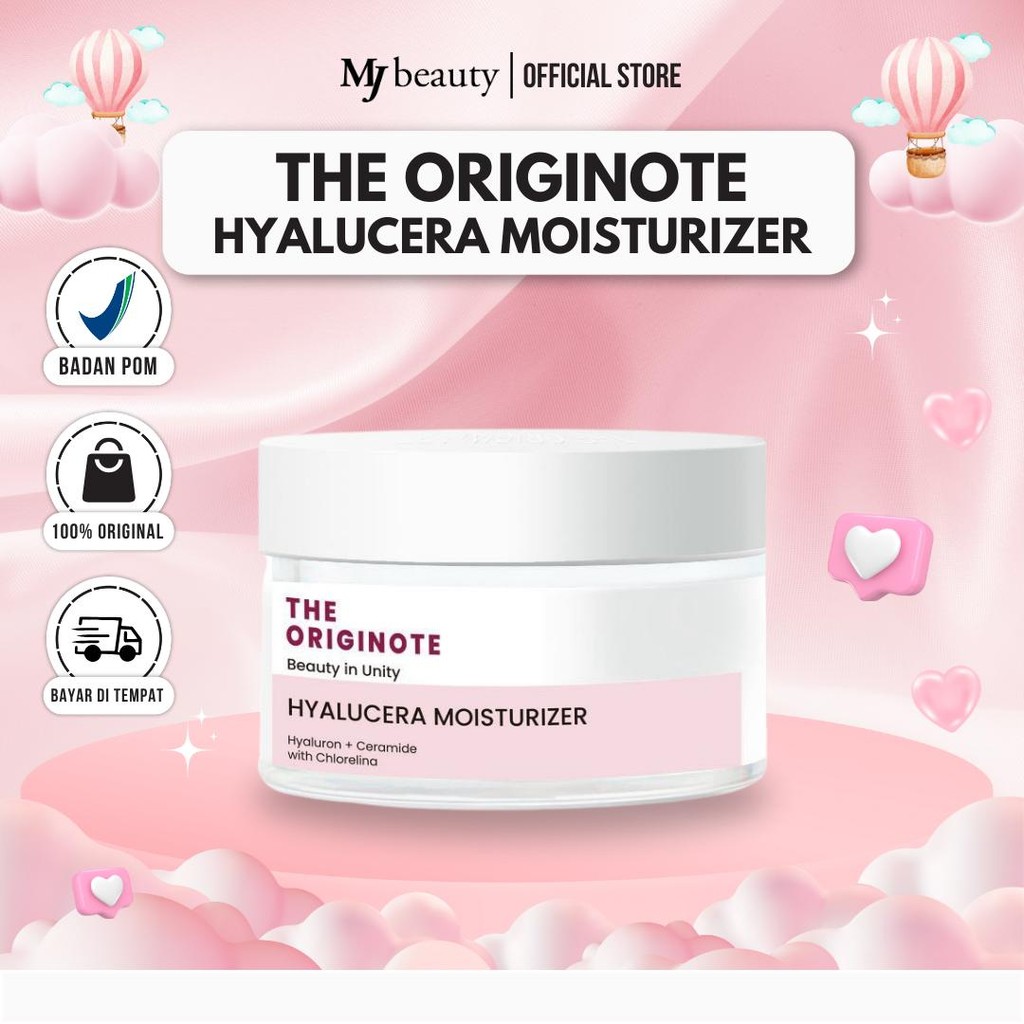 MJ 100% ORI THE ORIGINOTE  Hyalucera Moisturizer Gel 50ml