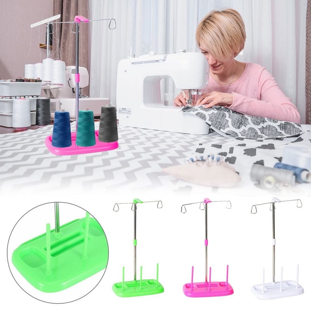 

Tool Quilting For Home Sewing Thread Holder Embroidery Wire Rack Sewing Accessories Sewing Machine Thread Organizer