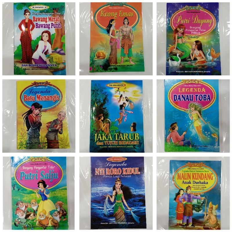 buku cerita anak legenda(cerita rakyat)