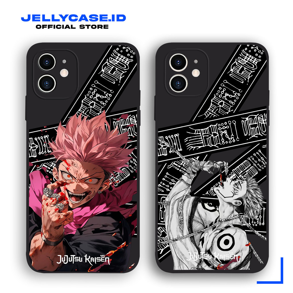 Case Samsung A15 A54 A53 A52 A04 A55 JE463 Jujutsu Kaisen Softcase HP Aesthetic Animasi CameraPro