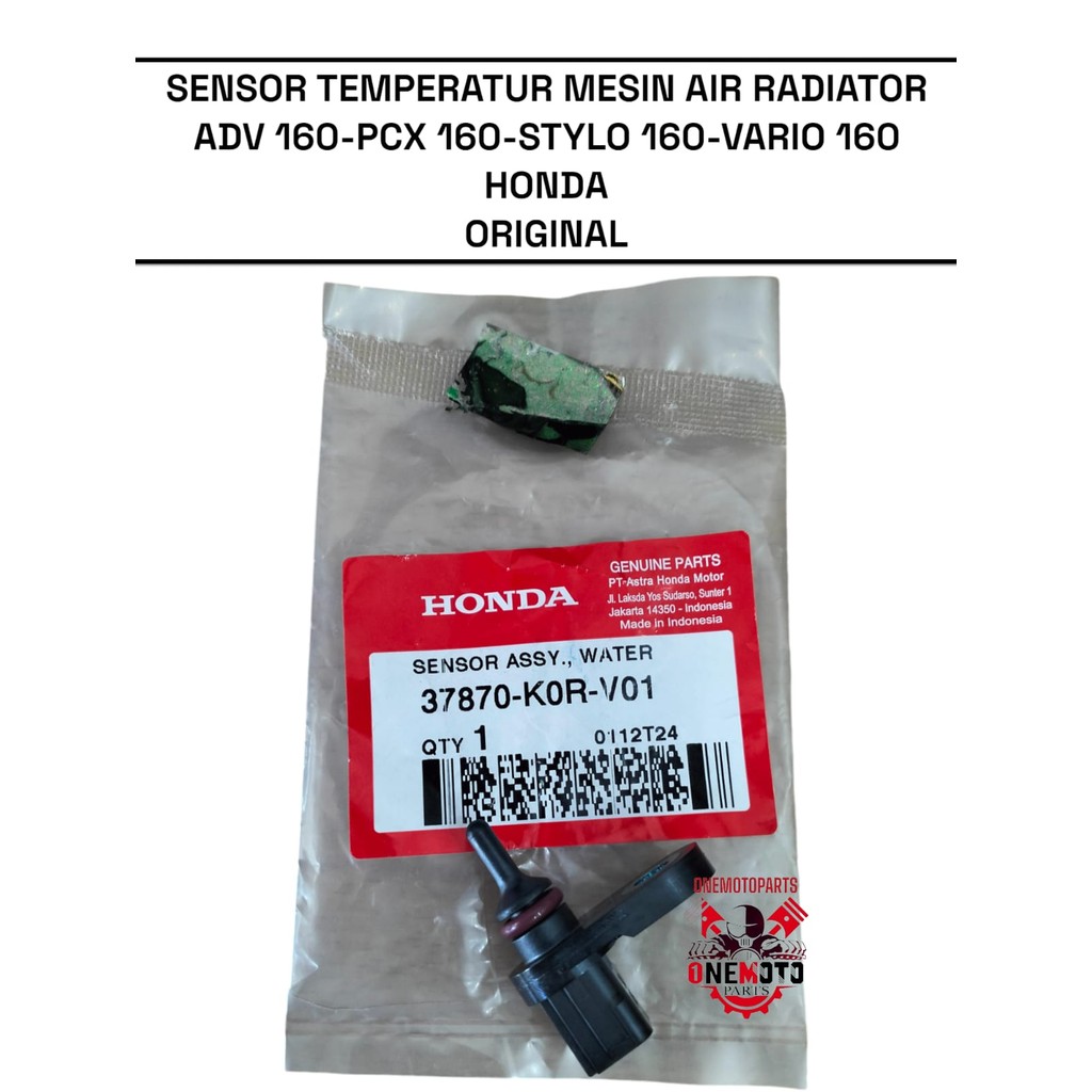 SENSOR TEMPERATUR MESIN AIR RADIATOR ADV PCX STYLO VARIO 160 HONDA 37870-K0R-V01 ORIGINAL