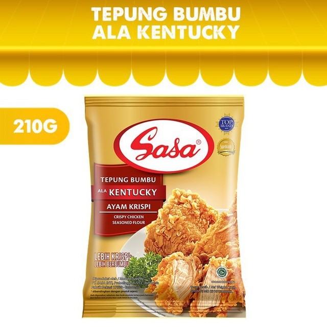 

Sasa Tepung Bumbu Ala Kentucky 210 gr x 2 pcs