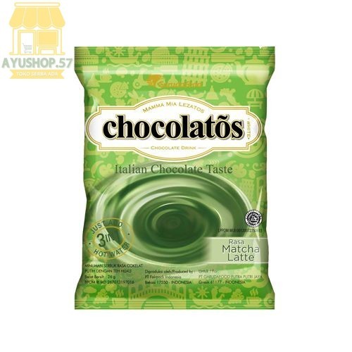 

Gery Drink Chocolatos All V [10 pcs/renceng] - Matcha - AYUSHOP57