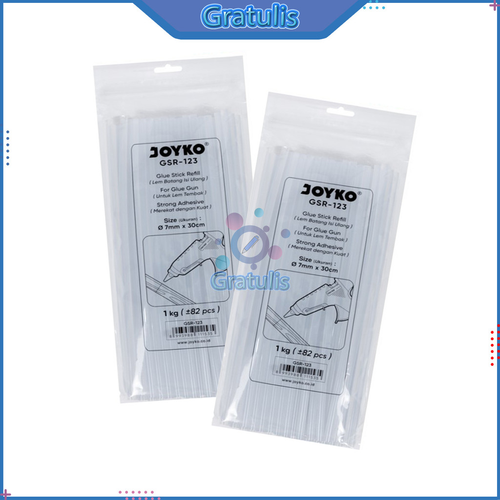 

ISI ULANG LEM TEMBAK BAKAR JOYKO GSR-123 / GLUE GUN REFILL / ISI GLUE STICK