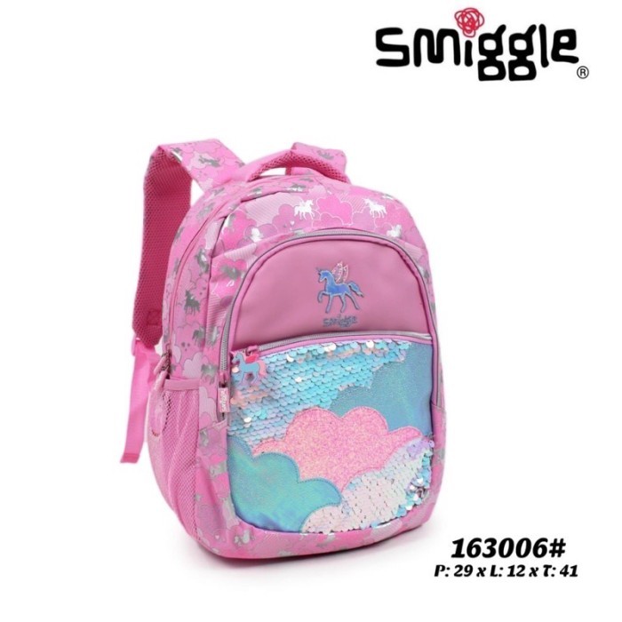 tas smiggle/tas ransel anak/backpack smiggle/tas ransel anak sd/smigle - unicorn lunar