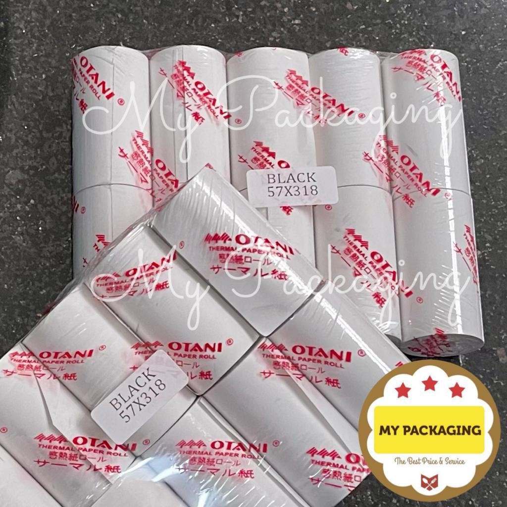 

THERMAL OTANI 57 x 31 (10 Rol) - Kertas TERMAL Struk Paper Telstruk EDC Edisi - [ COD ]