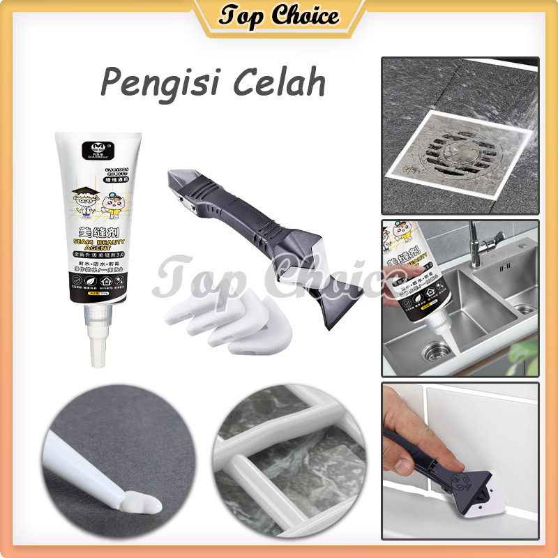 Pelapis Celah Ubin / Nat Keramik Ubin Anti Jamur / Tile Reform