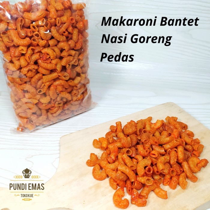 

MAKARONI BANTET PEDAS 500 GRAM / MACARONI PEDAS / MAKRONI PEDAS SUPER