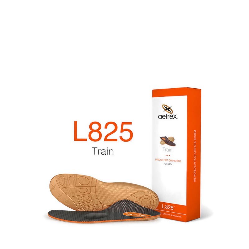 Aetrex Lynco Train Orthotics L825 Men's Insole - Orange