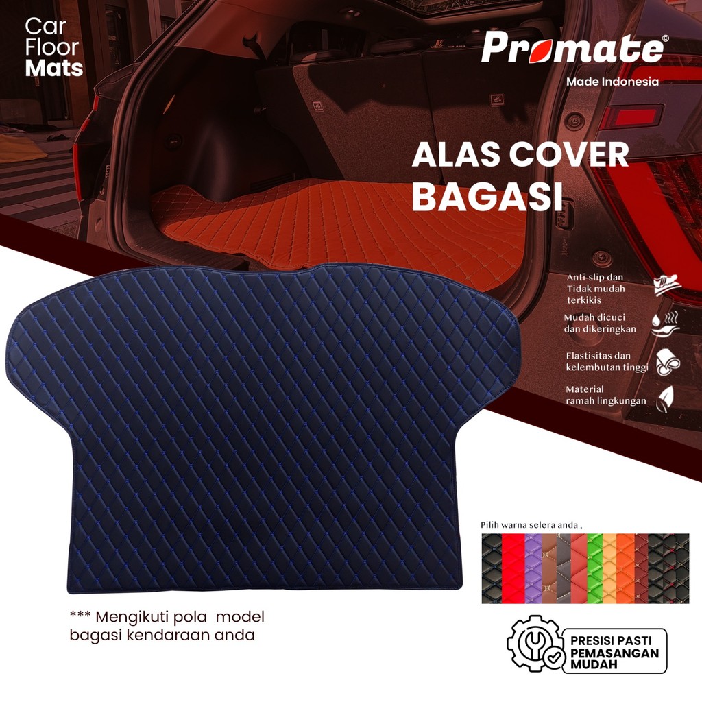 Paket Premium Karpet Mobil Universal + Cover Bagasi Custom Ukuran Besar / Kecil