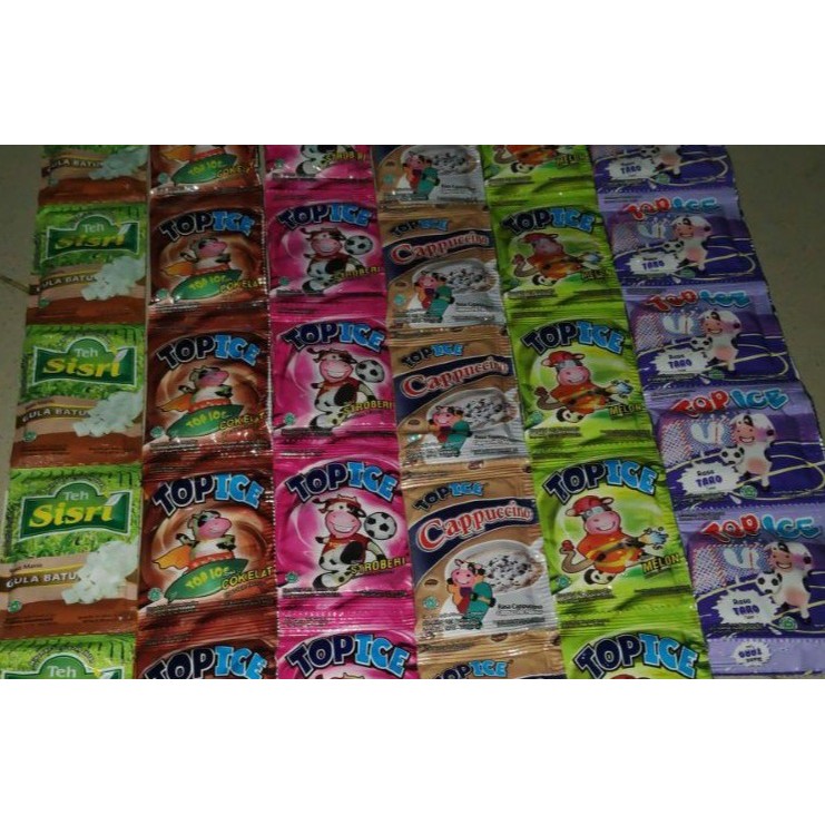 

Topice Dan Teh Sisri Perenceng Isi 10 Pcs / Teh Sisri