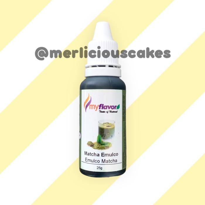 

My Flavor Matcha Emulco Perasa dan Pewarna Makanan