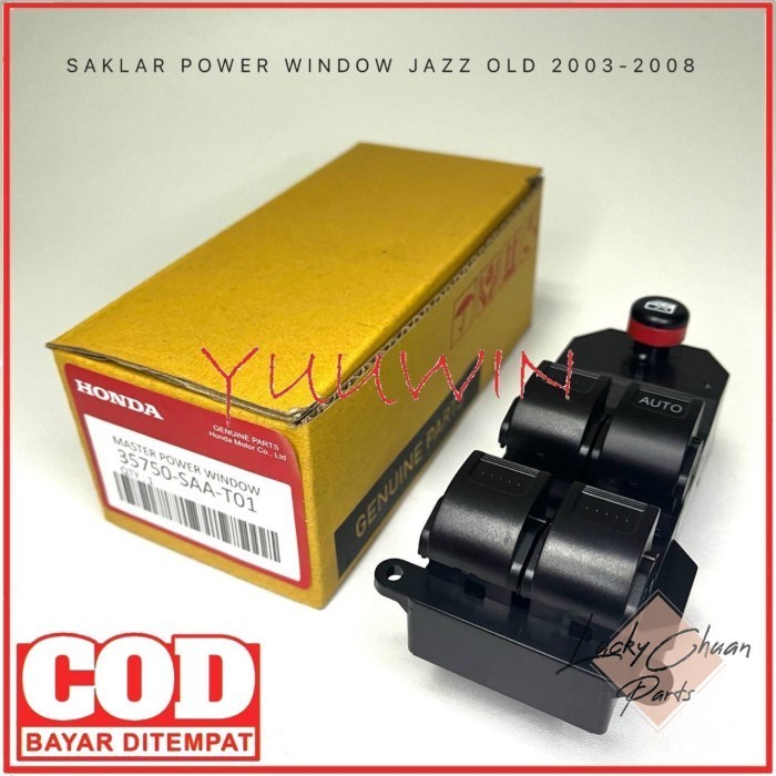 SAKLAR POWER WINDOW JAZZ - MASTER SAKLAR POWER WINDOW JAZZ GD3 - SWITCH SAKLAR JAZZ CITY LUCKYPARTS