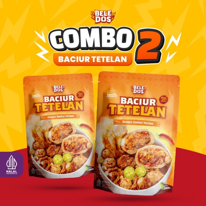 

Beledos Paket 2 Tetelan (dapat 2 pcs Baciur Tetelan)