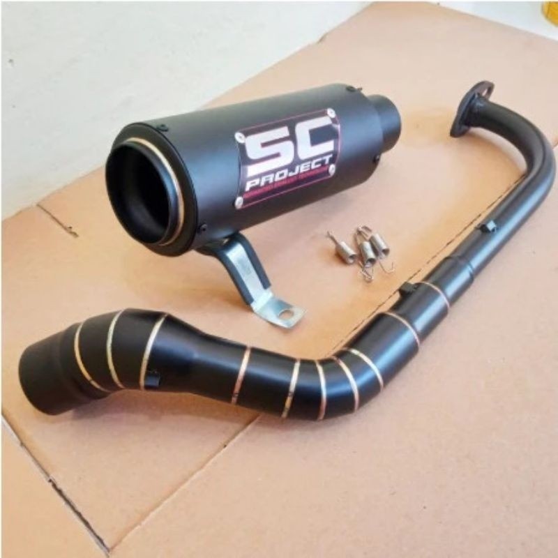 Knalpot SC Project For ego avantiz nvx ego Gear adv 160, Nmax, vario 125 Fi, Beat New 2021
