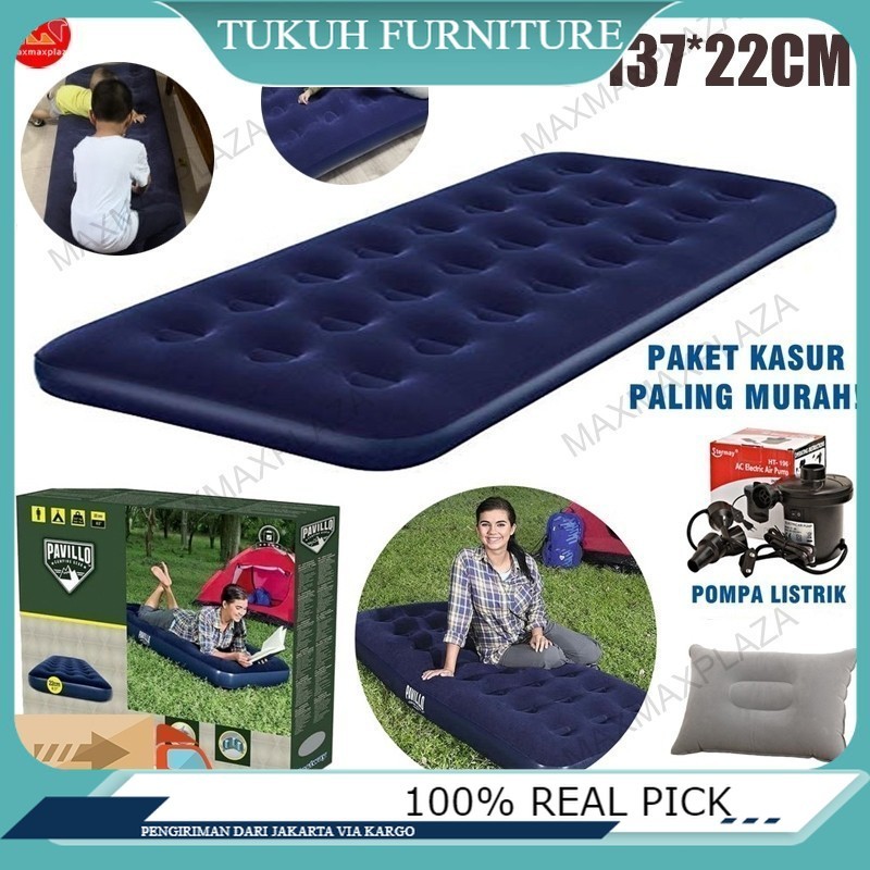 TUK Kasur angin intex/kasur angin camping/kasur angin otomatis viral/kasur tiup/kasur pompa/kasur li