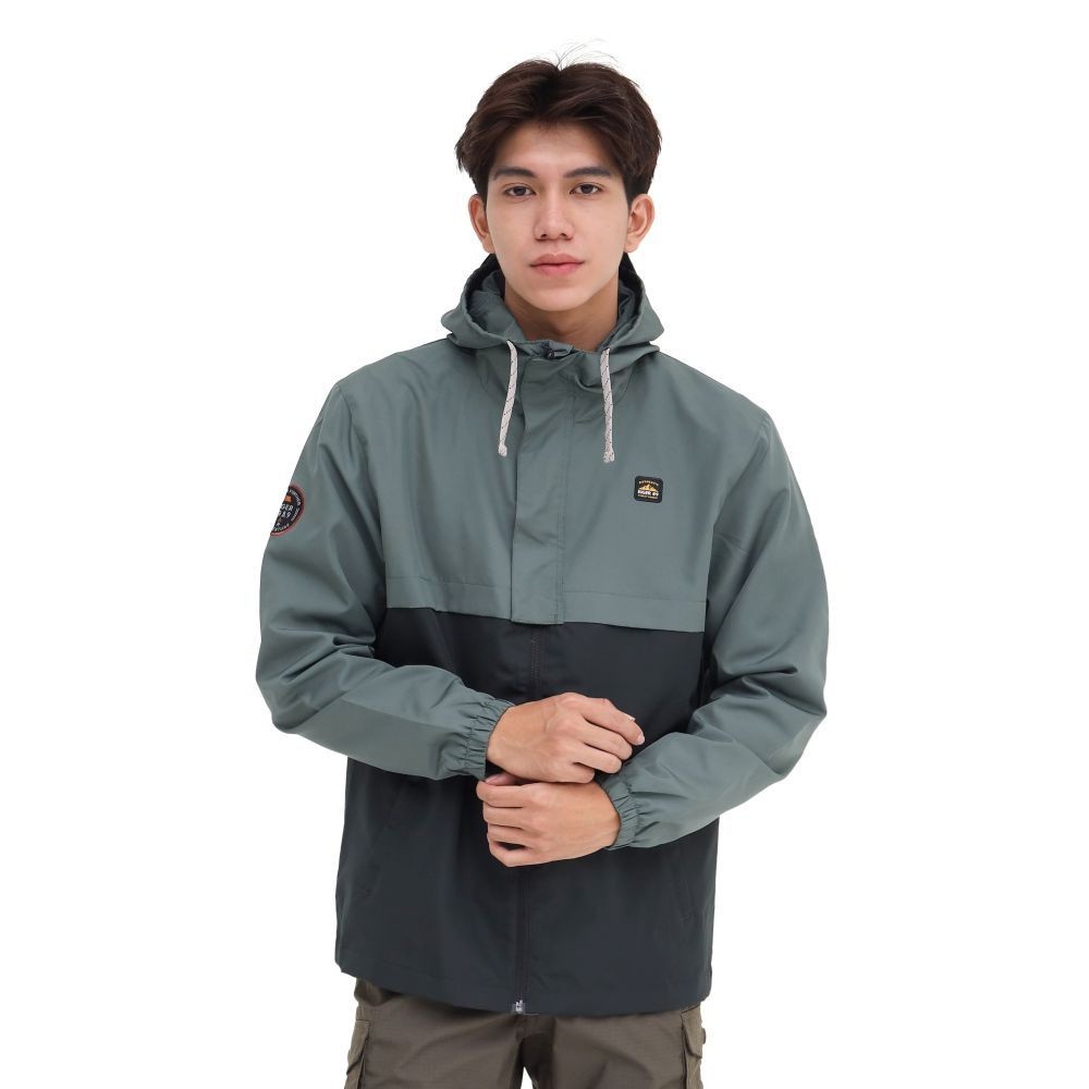 OTDORSTORE -  JAKET PRIA PEDAUH WINDPROOF JACKET - LIGHT GREEN ORIGINAL