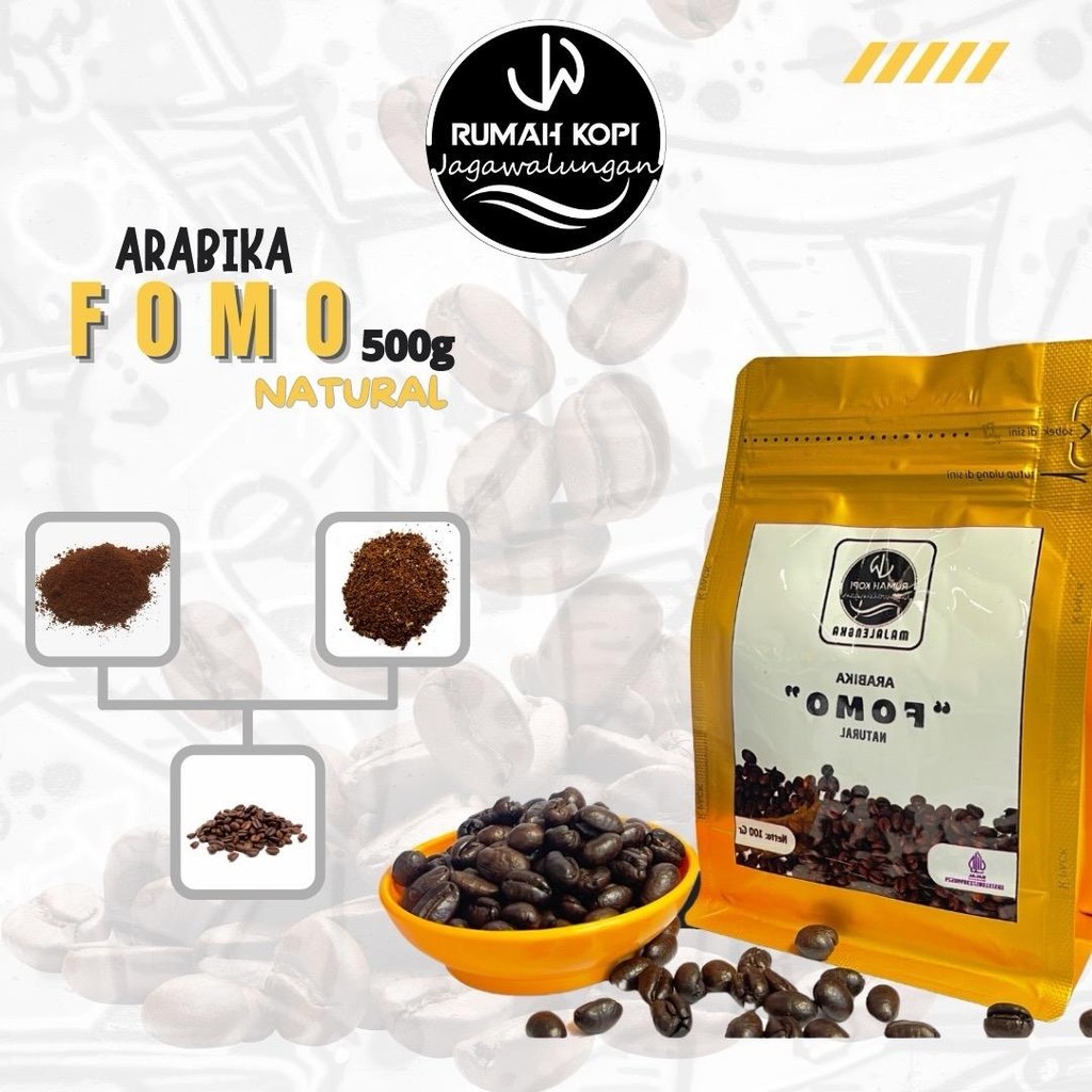 

Jagawalungan Coffee Arabika Fomo Natural 500g