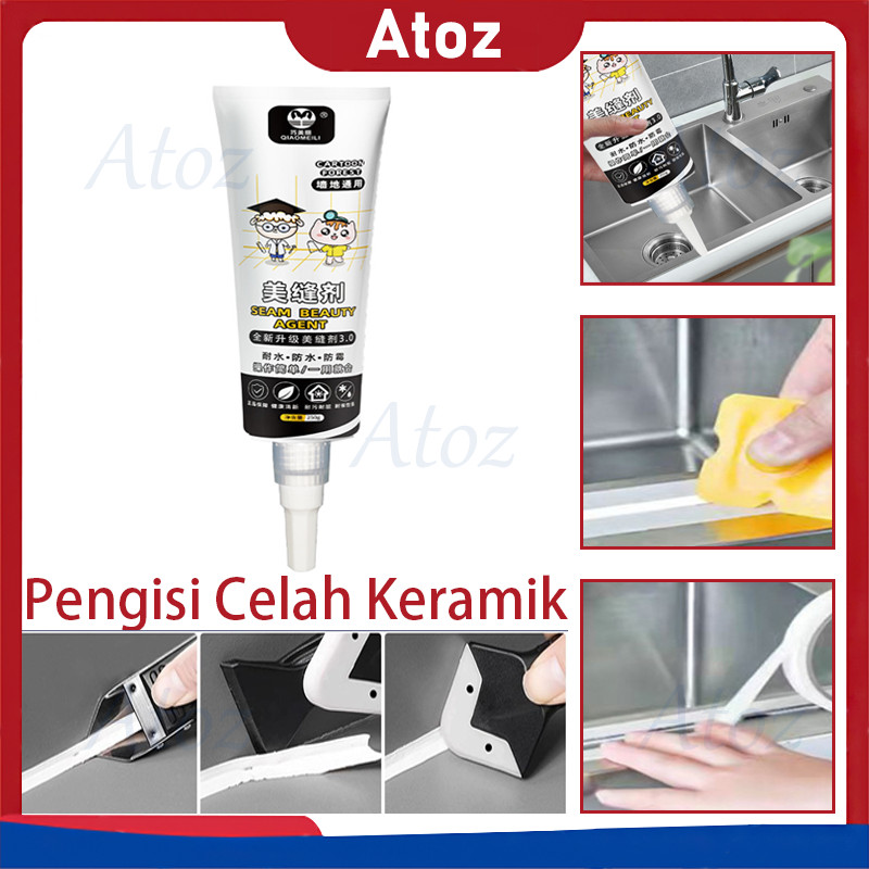 Pengisi Celah Keramik / Pelapis Celah Ubin / Nat Keramik Ubin Anti Jamur / Tile Reform