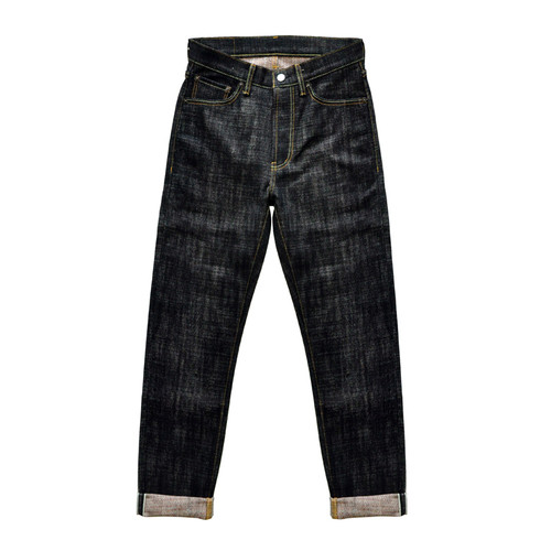 EX315XX-BO-Fire Jeans for Men Furinkazan Selvedge Jeans Mens Jeans Taper Fit 16.8 OZ Silver-plated B