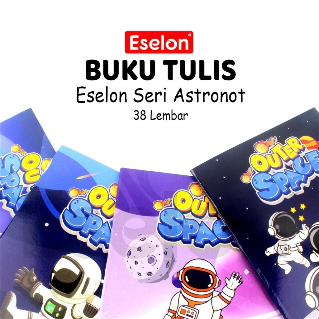 

[MaxMart] 10pcs Buku Tulis Garis Eselon 38lembar /1 Pak Buku Tulis Eselon