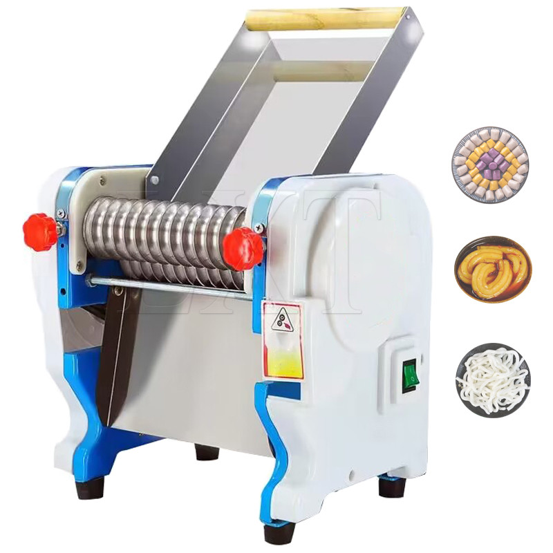 

110V 220V Small Tabletop Chin Chin Dough Stripe Rolling Making Machine Snack Chin Chin Cutter Snack Cutting