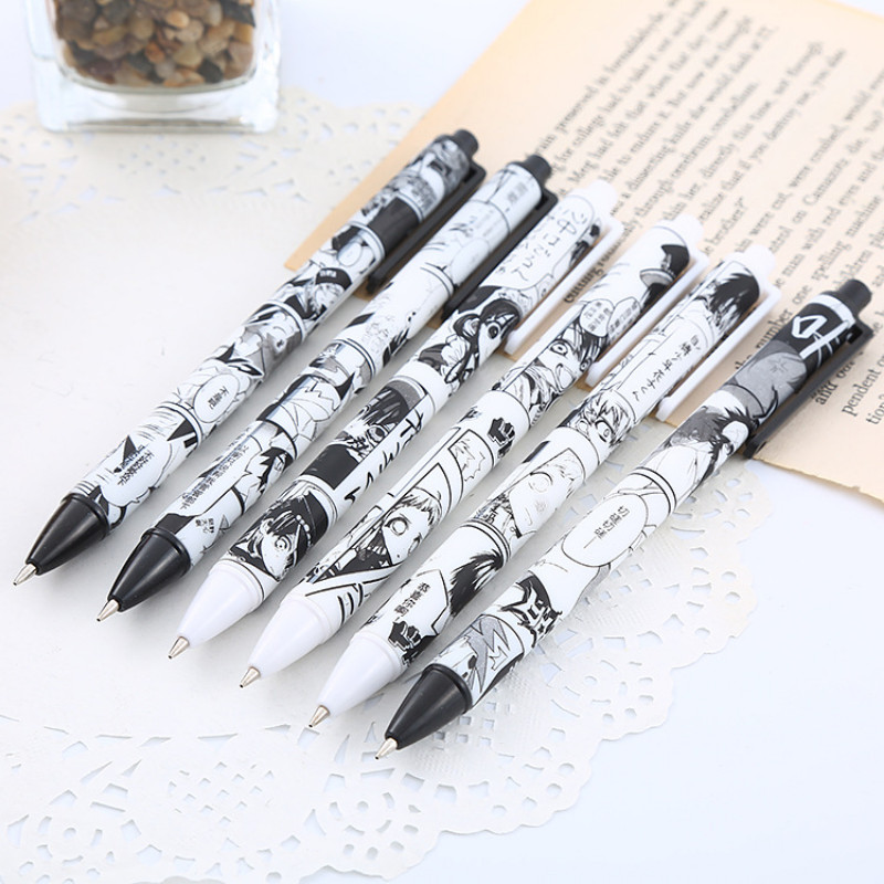 

1 Piece Lytwtw's Cute Gel Pen Creative Cartoon Gift Press Office Gift School Supplies Stationery Kawaii Funny Pens