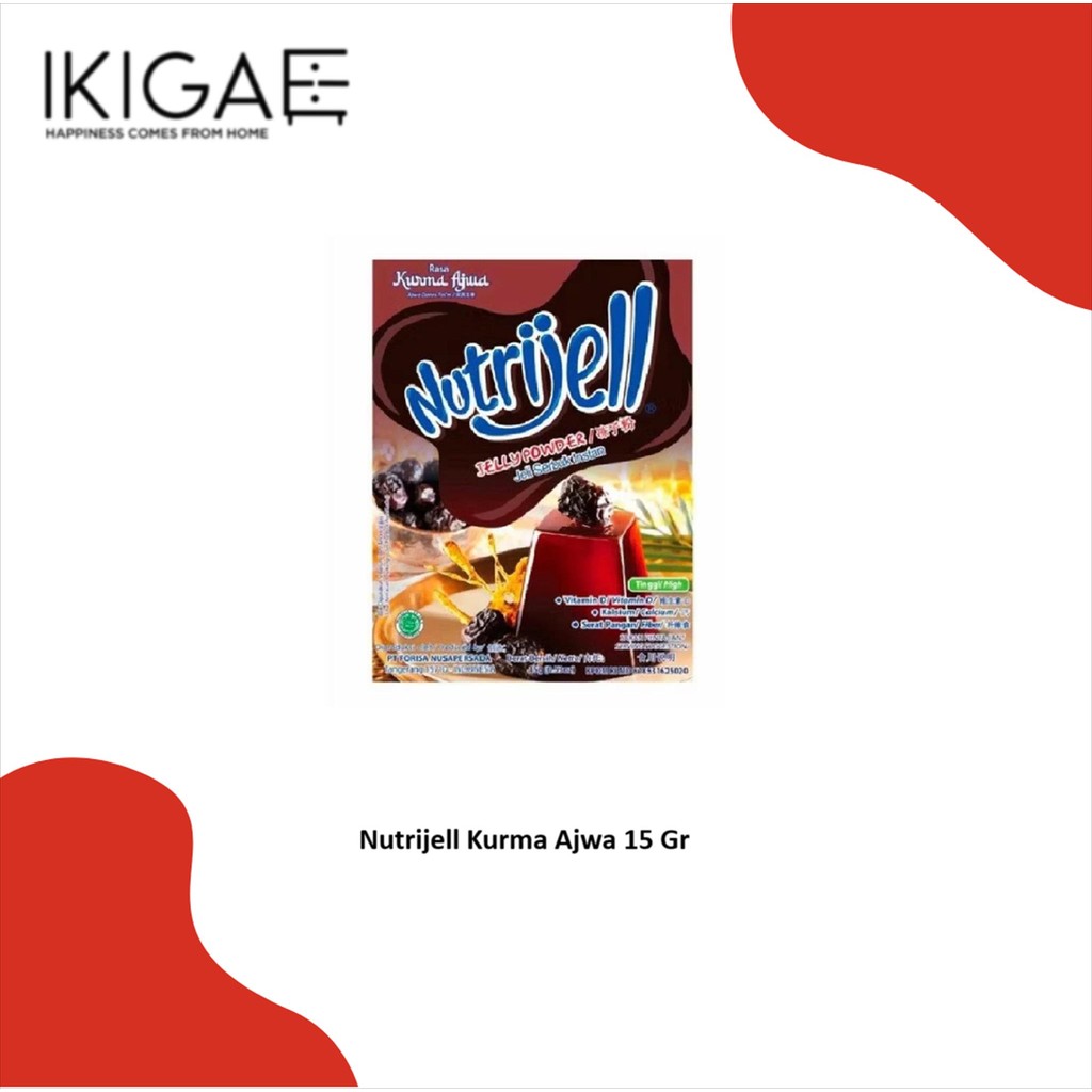 

NUTRIJELL / JELLY POWDER KURMA AJWA 15 GR
