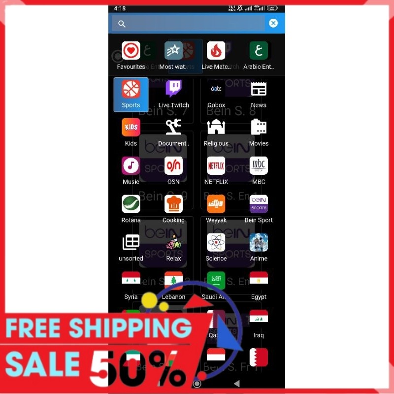 Software aplikasi nonton Stream Sepakbola Luar Tv Lokal, Sport Dll Di android Digital