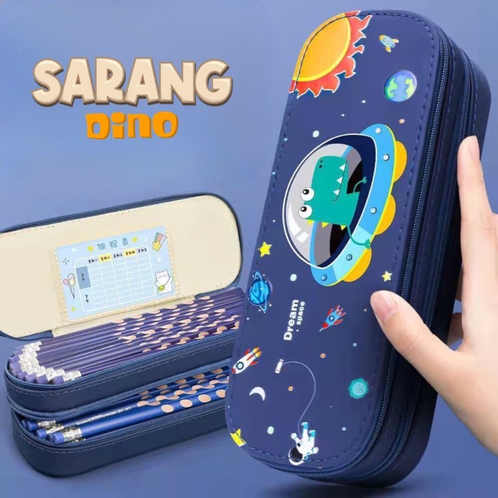 

[Best] Tempat Kotak Pensil Anak Sekolah Dinosaurus - Dino 1