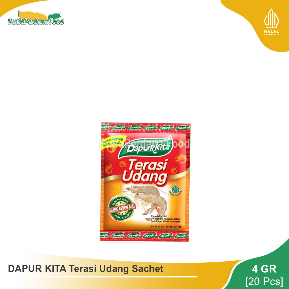 

DAPUR KITA Terasi Udang Sachet (1 Pak)
