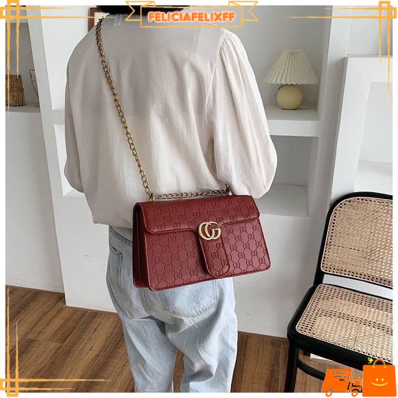 TIP - TAS SELEMPANG WANITA IMPORT MURAH  BATAM  TI 3042 GROSIR  WANITA TASBATAMRZ SLINGBAG