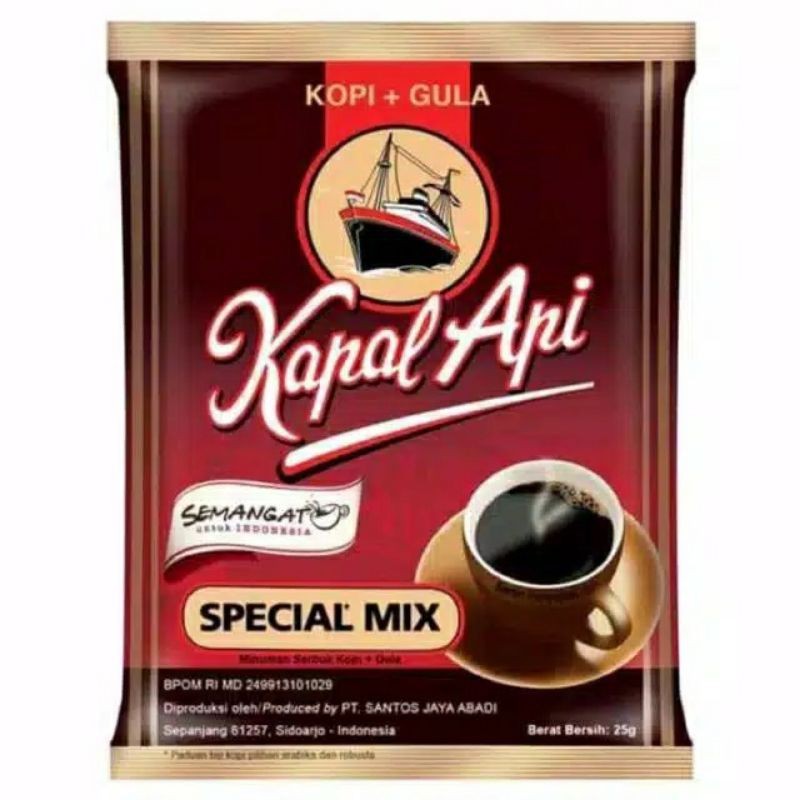 

Kopi Kapal Api Special Mix 1 PCS KP016