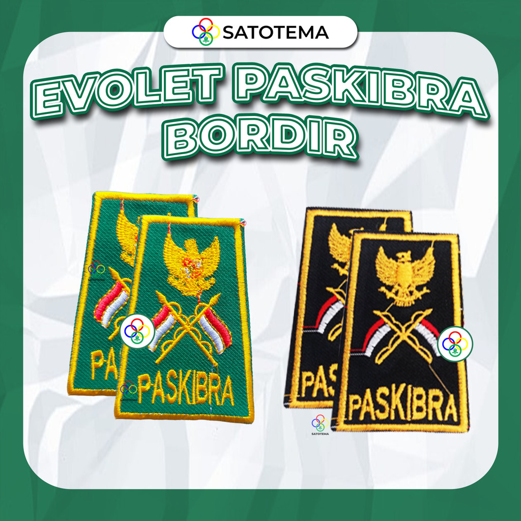 Evolet Paskibra Bordir / Pangkat Paskibra Bordir