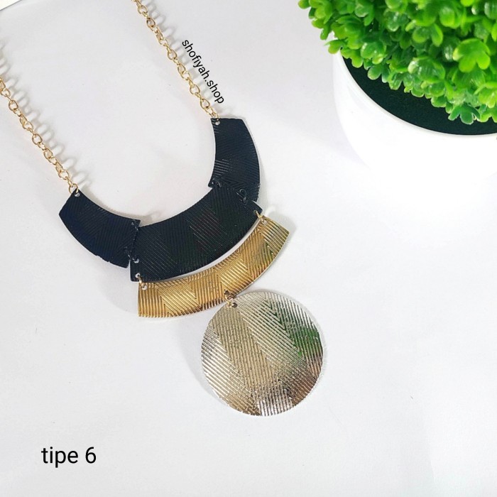 Kalung Etnik / Aksesoris Hijab Kalung Kebaya Tutu Korea Hijabers