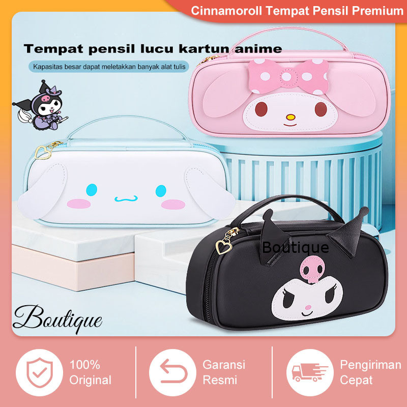 

Tempat Pensil Premium Sanrio Cinnamoroll Melody Kuromi Oval