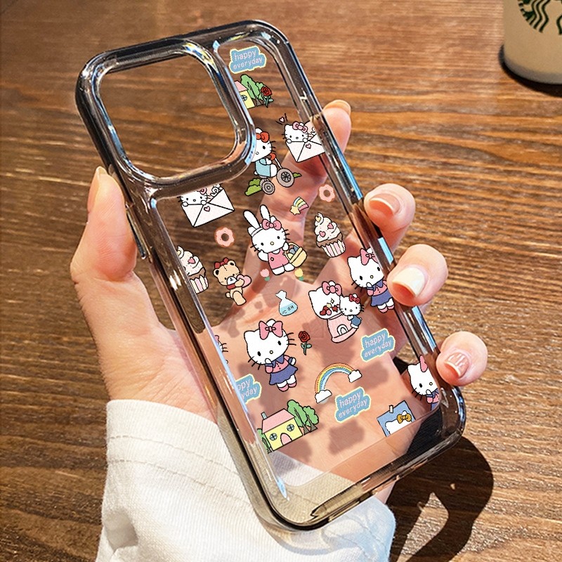 Aesthetic Glossy Case OPPO A60 A5 2020 A16 A31 A8 A52 A72 A98 5G Anti-Crack Kasing hp OPPO A9 2020 A