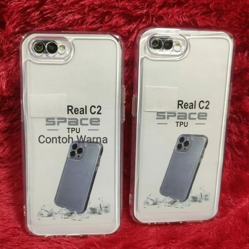 Softcase Clear Realme C2 Silikon Casing TPU Bening Transparan Pelindung Belakang Hp Terbaru [SF]