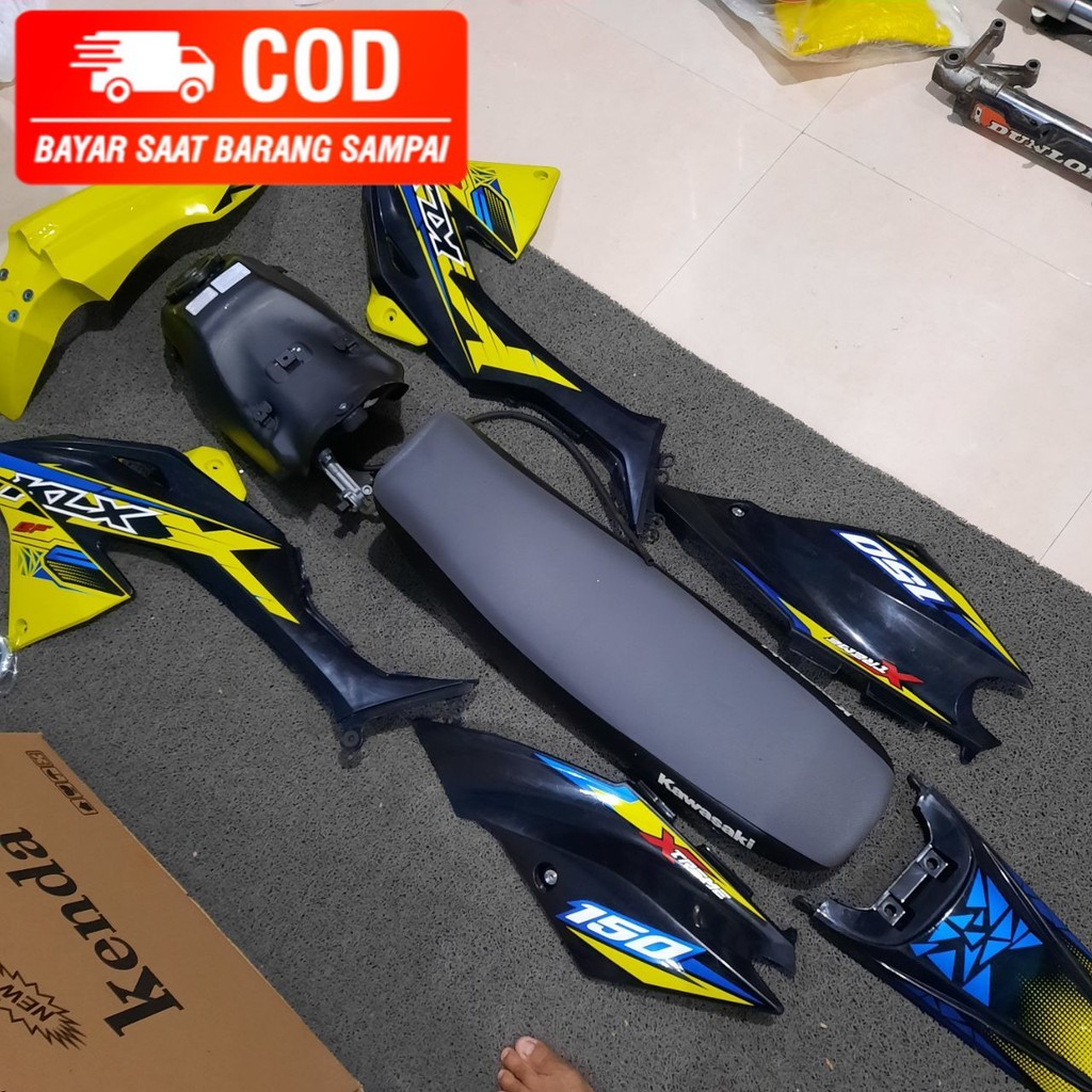 

BISA COD COVER BODY SET KAWASAKI KLX 150 KLX BF ORI ASLI COPOTAN MOTOR KOMPLIT