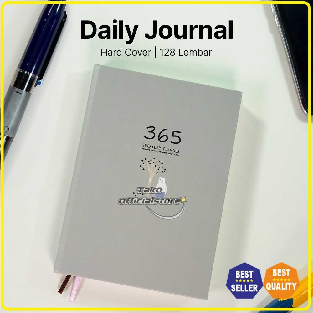 

DingDongTu Buku Diary 365 Hari Daily Journal Hard Cover 128 Lembar - DDT-4083