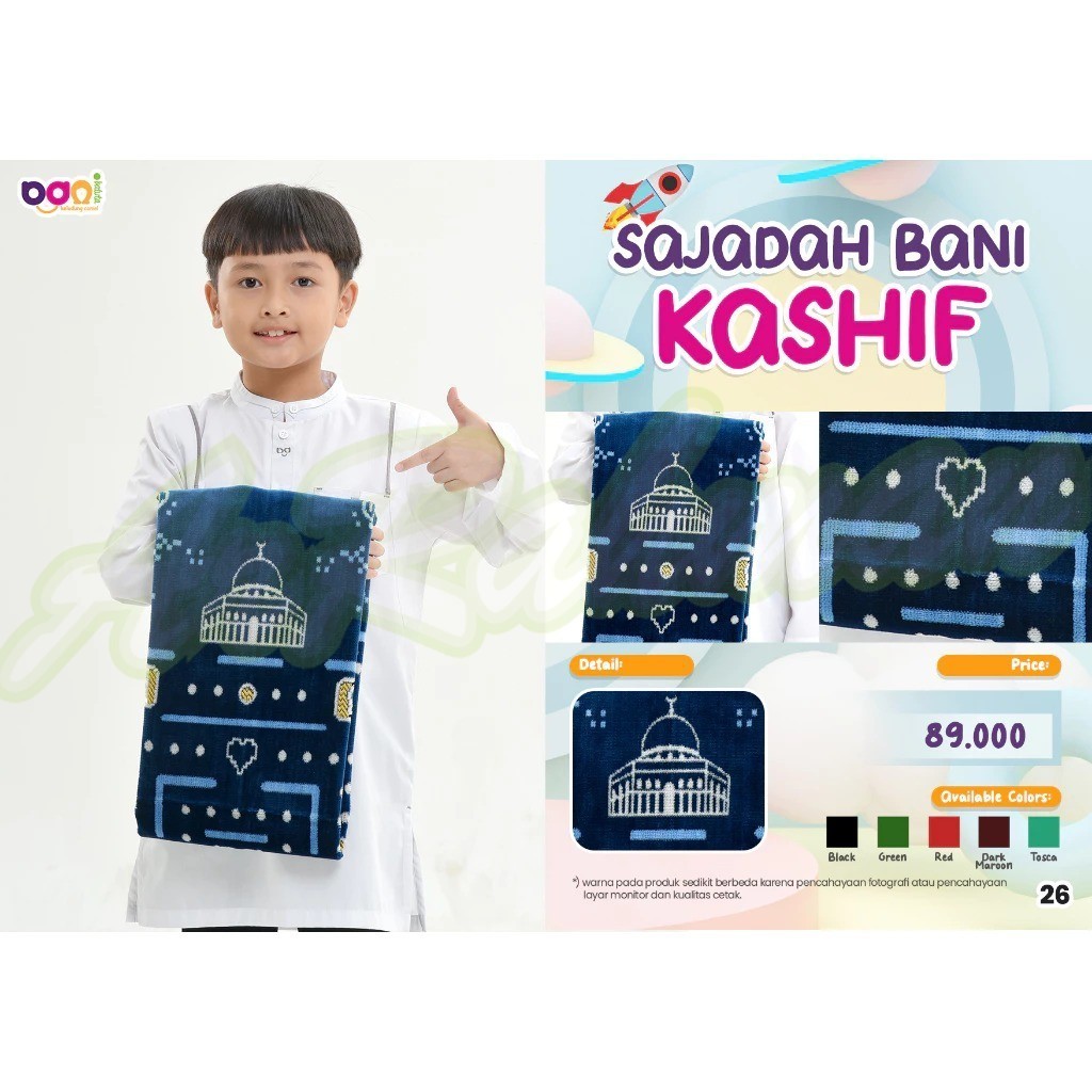 DISKON Rabbani - Sajadah Anak Bani Kashif Ar-Rahman.Shop