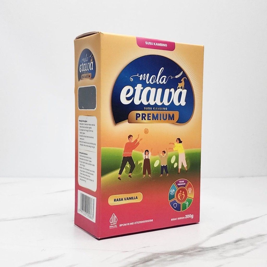 

Mola Etawa Premium Susu Bubuk Kambing