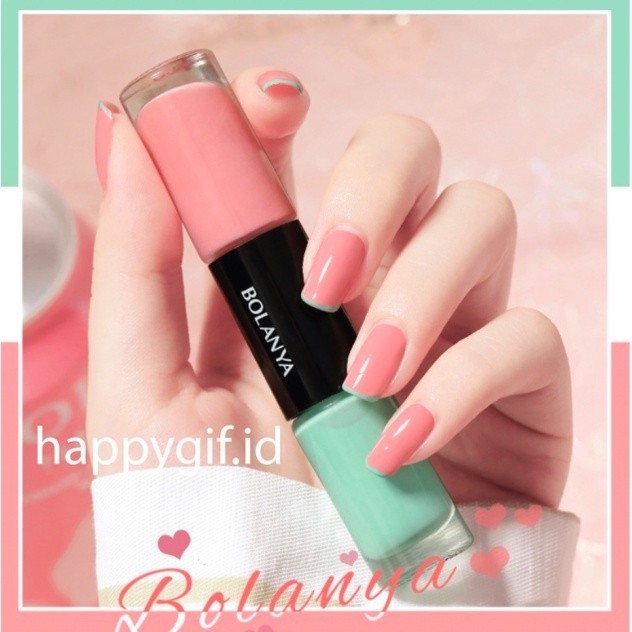 2 in 1 Kutek Korea Non Peel Off Bolanya Cat Kuku Halal KU001 ( BUTAMI OFFICIAL)
