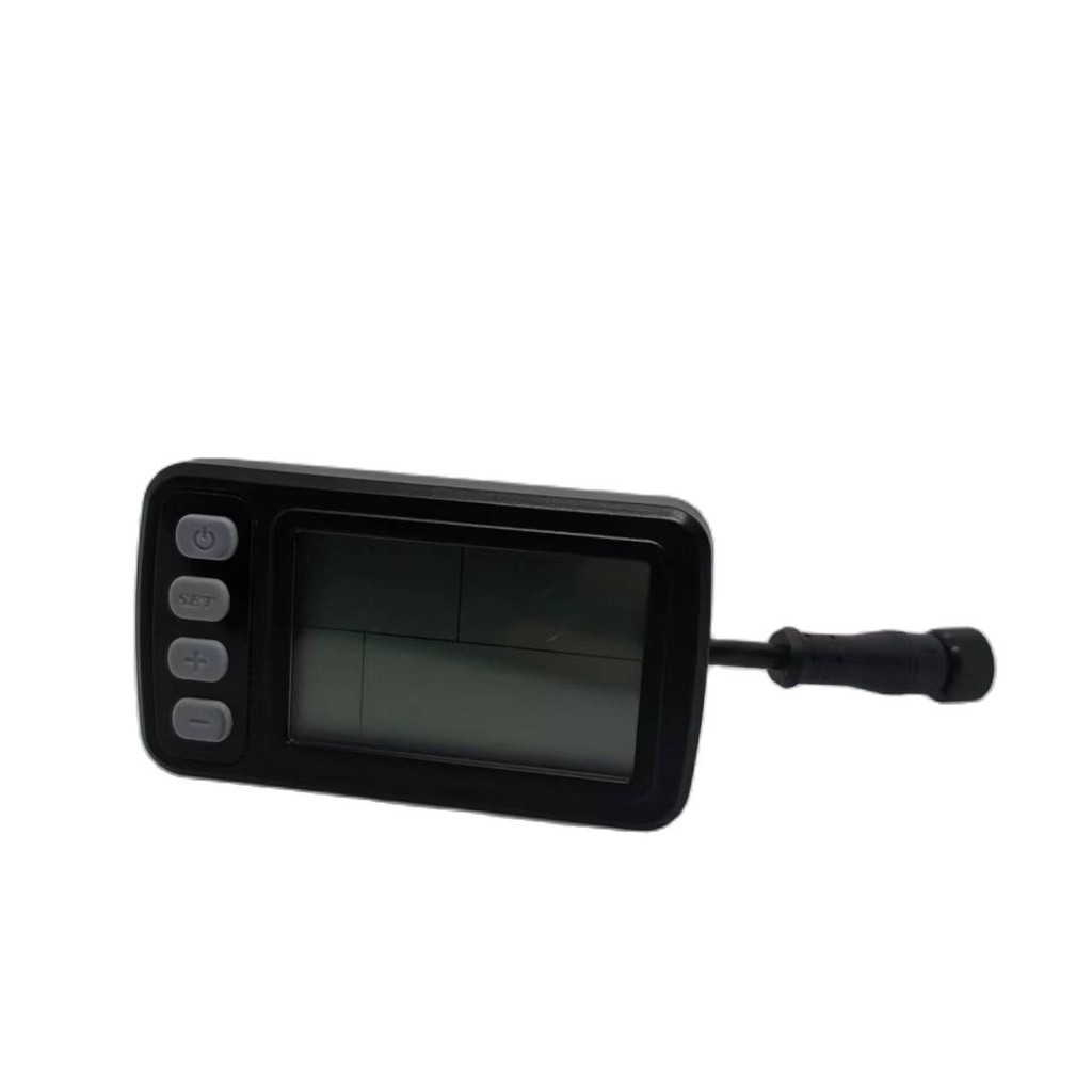 LCD C300  Display Intelligent Electric Bike Instrument Monitor 8Pins Conector e-Bike Speeder Replace