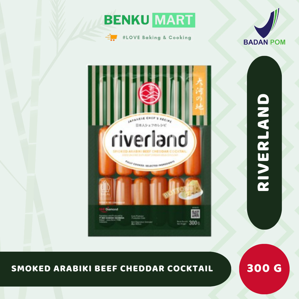 

Riverland Smoked Arabiki Beef Cheddar Cocktail 300 Gr