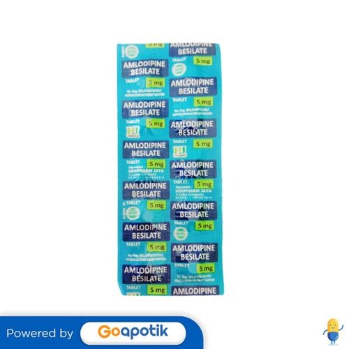 Amlodipine Hexpharm 5 Mg Strip 10 Tablet
